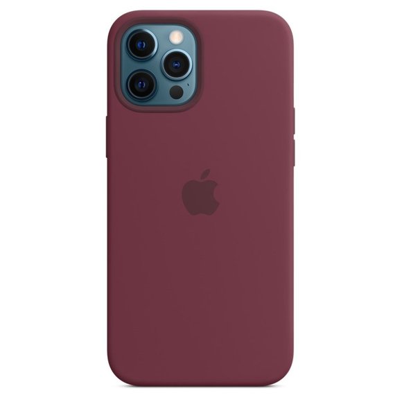 Apple Accessories - Apple iPhone 12 Pro Max silicone case Plum
